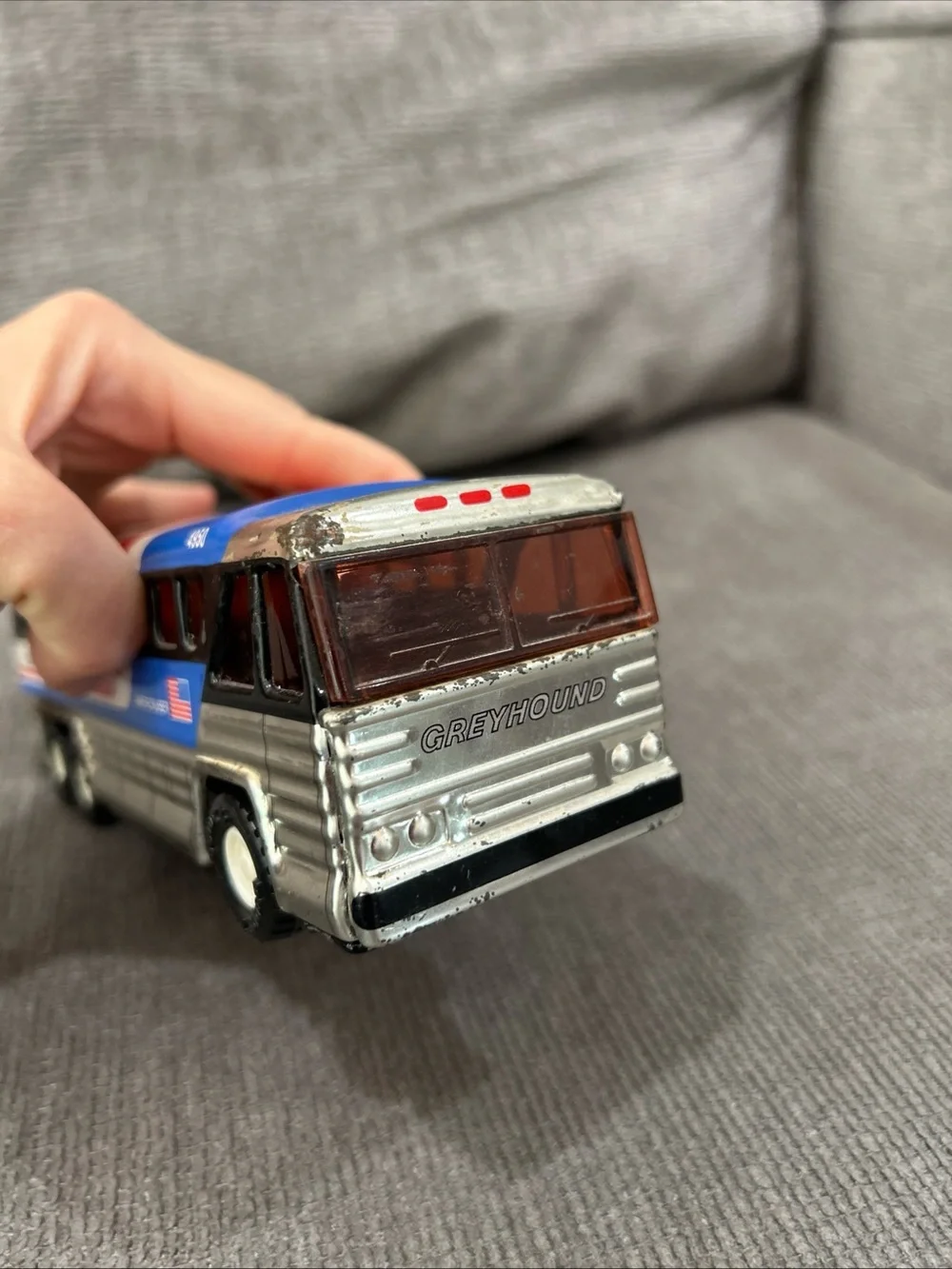 Buddy L Greyhound Bus 4950 Americruiser Made in Japan 1979 Vintage